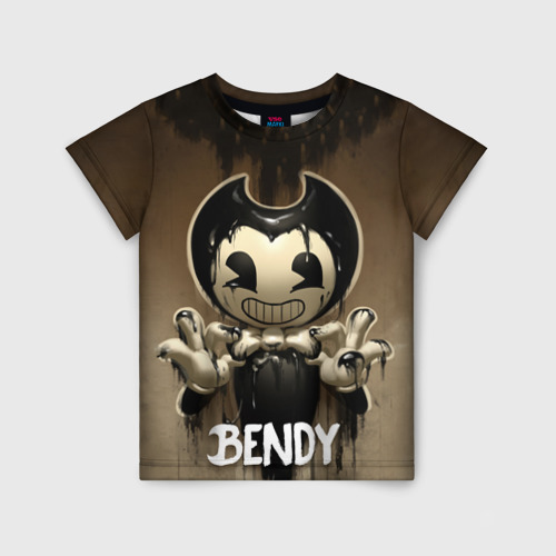 Детская футболка 3D Bendy Фото 01 Детская футболка 3D Bendy Фото 01