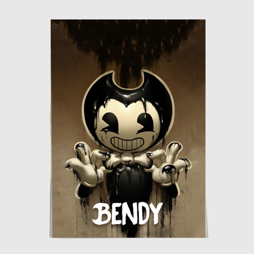 Постеры с принтом Bendy, вид спереди №1