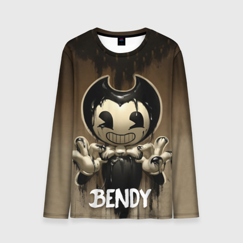 Мужской лонгслив 3D Bendy, цвет 3D печать