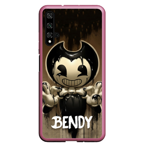 Чехол для Honor 20 Bendy, цвет малиновый