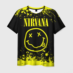 Мужская футболка 3D Nirvana