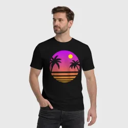 Мужская футболка хлопок Tequila Sunset - фото 2