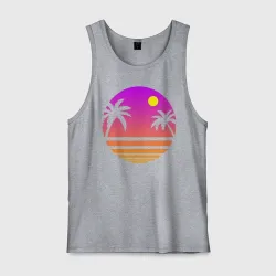 Мужская майка хлопок Tequila Sunset