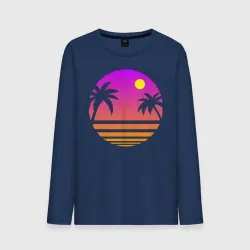 Мужской лонгслив хлопок Tequila Sunset