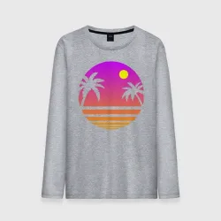 Мужской лонгслив хлопок Tequila Sunset