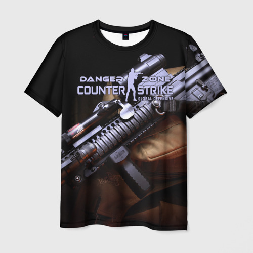 Мужская футболка 3D Counter Strike Danger Zone