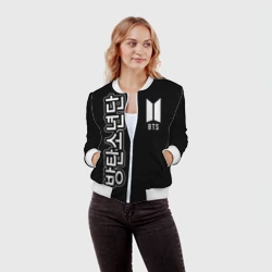Женский бомбер 3D BTS - фото 2