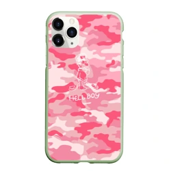 Чехол для iPhone 11 Pro Max матовый Hellboy