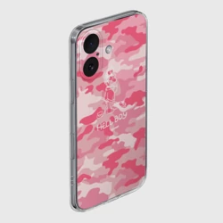 Чехол для iPhone 16 силиконовый с защитой камеры Hellboy - фото 2