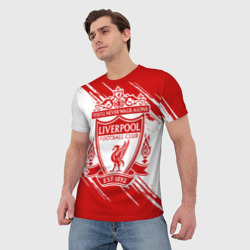 Мужская футболка 3D Ливерпуль - фото 2