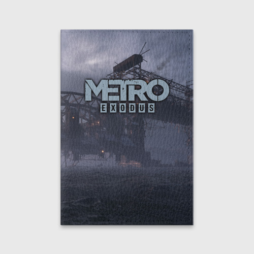 Обложка для паспорта матовая кожа Metro Exodus Фото 01 Обложка для паспорта матовая кожа Metro Exodus Фото 01