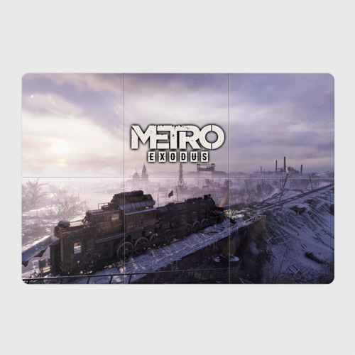 Магнитный плакат 3Х2 Metro Exodus