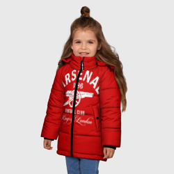 Зимняя куртка для девочек 3D Арсенал - фото 2