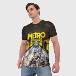 Мужская футболка 3D Metro Exodus exclusive - фото 2