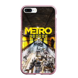 Чехол для iPhone 7Plus/8 Plus матовый Metro Exodus exclusive