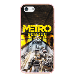 Чехол для iPhone 5/5S матовый Metro Exodus exclusive