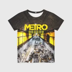 Детская футболка 3D Metro Exodus exclusive