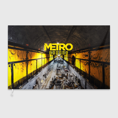 Флаг 3D Metro Exodus exclusive - фото 3