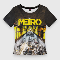 Женская футболка 3D Slim Metro Exodus exclusive