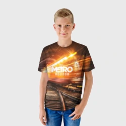 Детская футболка 3D Metro Exodus - фото 2