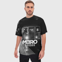 Мужская футболка oversize 3D Metro - фото 2