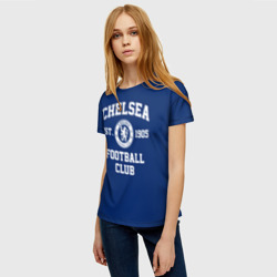Женская футболка 3D Челси - фото 2