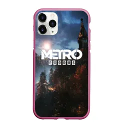 Чехол для iPhone 11 Pro Max матовый Metro Exodus