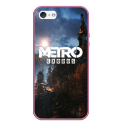 Чехол для iPhone 5/5S матовый Metro Exodus