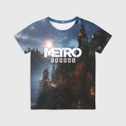 Детская футболка 3D Metro Exodus