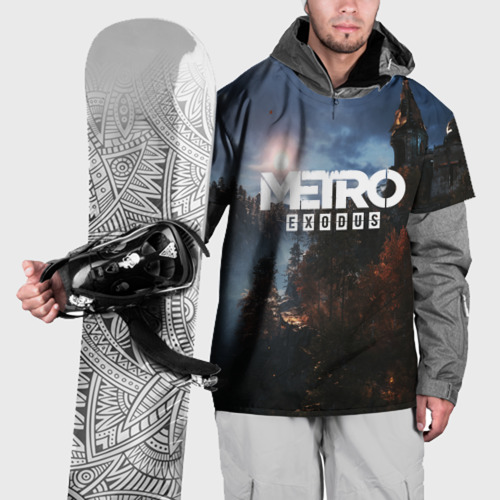 Накидка на куртку 3D Metro Exodus, цвет 3D печать