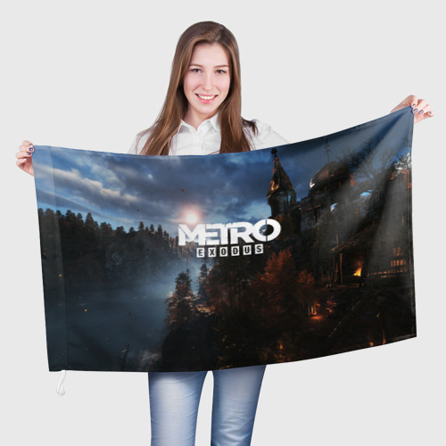 Флаг 3D Metro Exodus