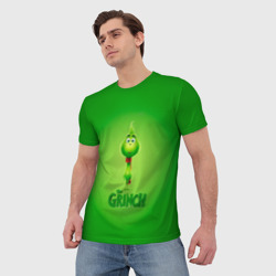Мужская футболка 3D Dr. Seuss' The Grinch - фото 2