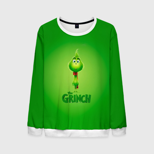 Мужской свитшот 3D Dr. Seuss' The Grinch, цвет белый