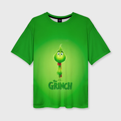 Женская футболка oversize 3D Dr. Seuss' The Grinch