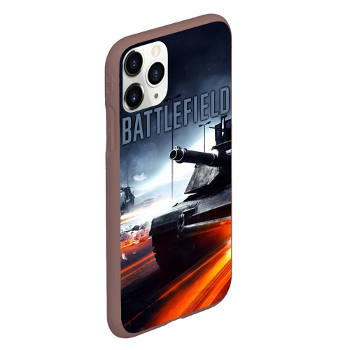 Чехол для iPhone 11 Pro матовый Battlefield, цвет коричневый - фото 3