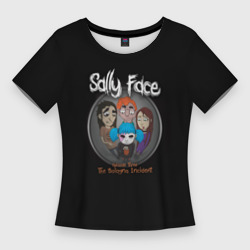 Женская футболка 3D Slim Sally Face