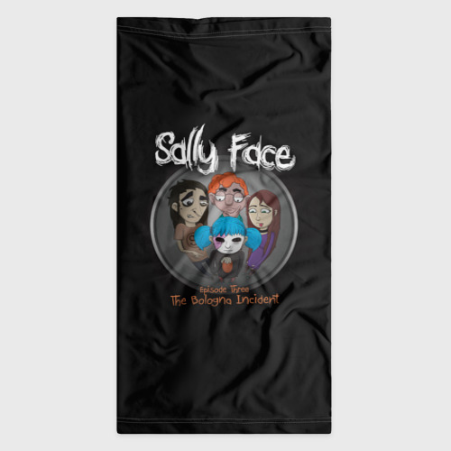 Бандана-труба 3D Sally Face, цвет 3D печать - фото 7