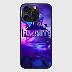 Чехол силиконовый для Apple iPhone 15 Pro матовый Fortnite