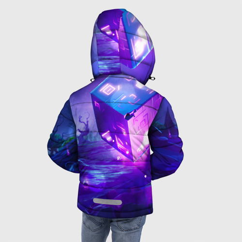 Зимняя куртка для мальчиков 3D Fortnite, цвет черный - фото 4