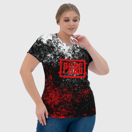 Женская футболка 3D PUBG, цвет 3D печать - фото 6