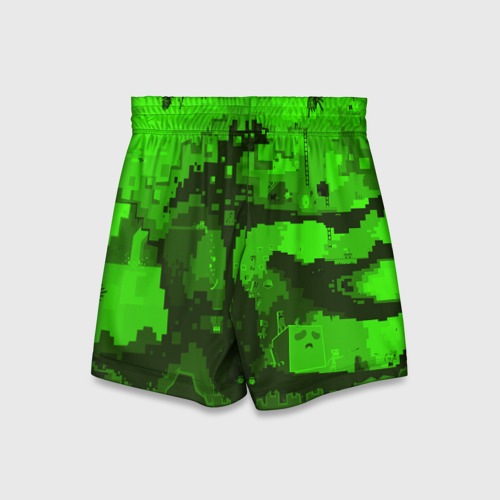 Детские спортивные шорты 3D Minecraft, цвет 3D печать - фото 2