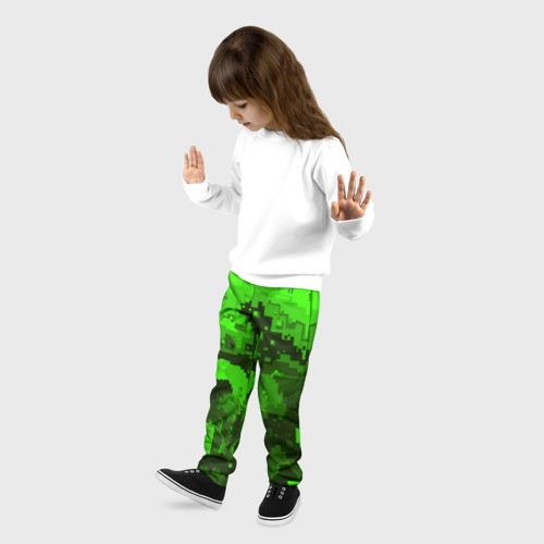 Детские брюки 3D Minecraft, цвет 3D печать - фото 3