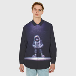 Мужская рубашка oversize 3D Санс - фото 2