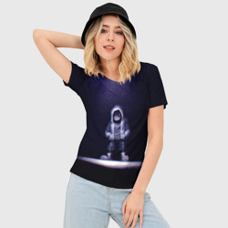 Женская футболка 3D Slim Санс - фото 2