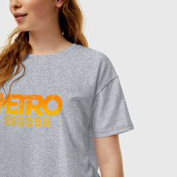 Женская футболка хлопок Oversize Mero Exodus - фото 2