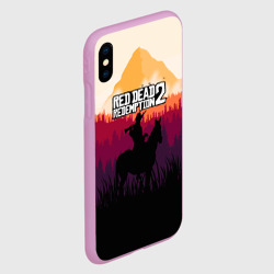 Чехол для iPhone XS Max матовый Red Dead Redemption 2 - фото 2