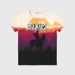Детская футболка 3D Red Dead Redemption 2