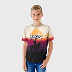 Детская футболка 3D Red Dead Redemption 2 - фото 2