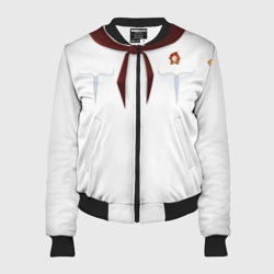 Женский бомбер 3D Форма пионера бесконечное лето