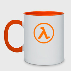 Кружка двухцветная Half-life